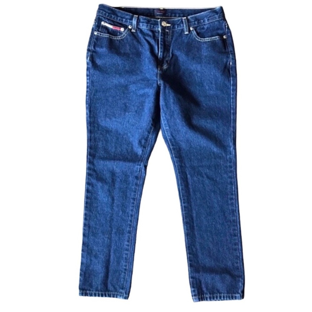 Tommy Hilfiger RocRoc High rise straight leg jeans